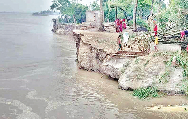 বাড়ছেই যমুনার পানি নিম্নাঞ্চল প্লাবিত