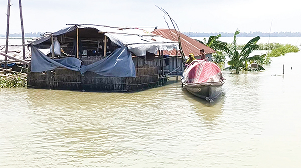 কুড়িগ্রামে বন্যা পরিস্থিতি অপরিবর্তিত