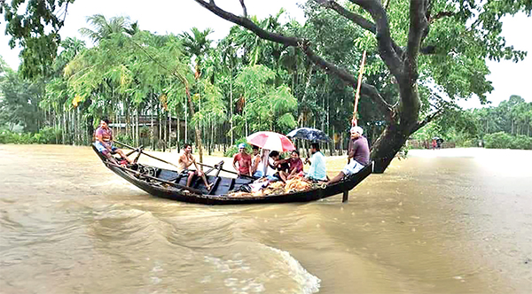 পানিবন্দি হয়ে পড়েছে ২৫ হাজার মানুষ