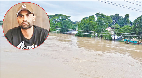 বন্য দুর্গতদের পাশে দাঁড়াতে তামিমের বার্তা