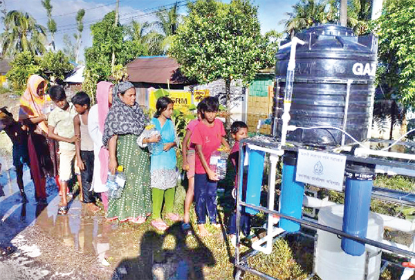 ৪৮ লাখ পানিশোধন ট্যাবলেট বিতরণ করেছে