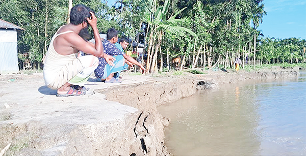 ভিটেবাড়ি হারিয়ে দিশাহারা তিস্তাপাড়ের মানুষ