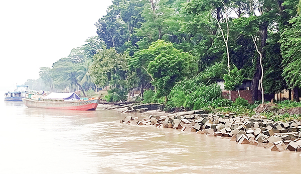 ৭ বছরেও বাস্তবায়ন হয়নি নদীভাঙন রোধ প্রকল্প