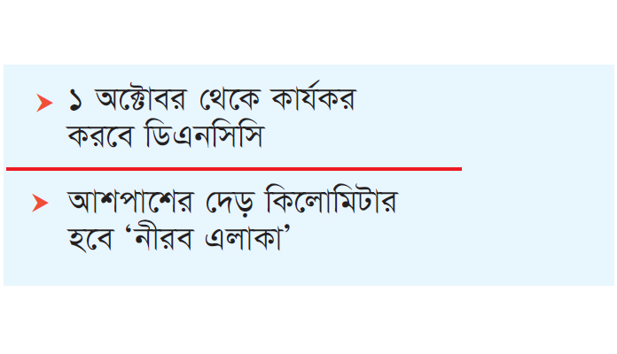 বিমানবন্দরসহ আশপাশে ‘নীরব এলাকা’ ঘোষণা