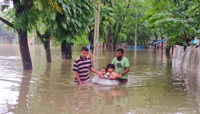 হালুয়াঘাটে বন্যা পরিস্থিতির অবনতি