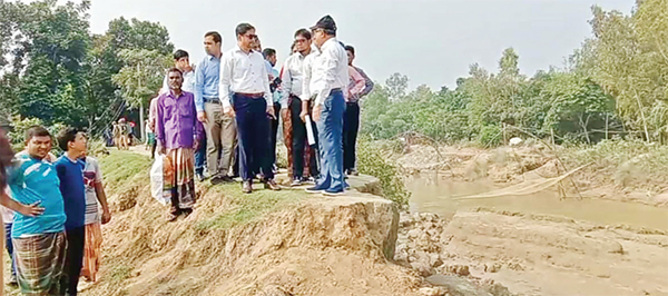 মহারশি নদীতে স্থায়ী বেড়িবাঁধ নির্মাণ করা হবে