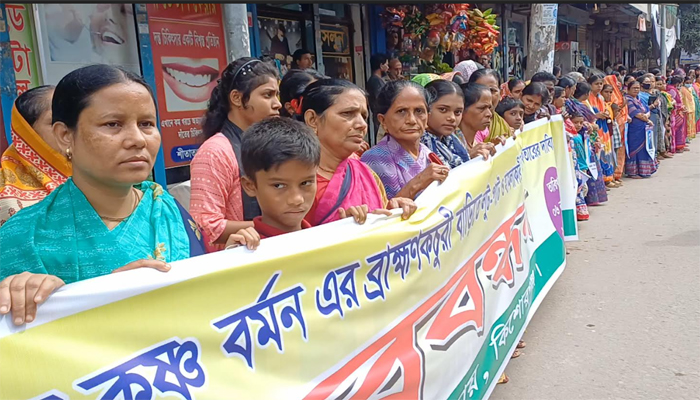 কিশোরগঞ্জে সাবেক ইউপি চেয়ারম্যানকে গ্রেপ্তারের দাবি হিন্দু সম্প্রদায়ের