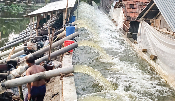 ১০৪ গ্রামের স্থায়ী পানিবদ্ধতা দূরীকরণে সেচ প্রকল্প শুরু