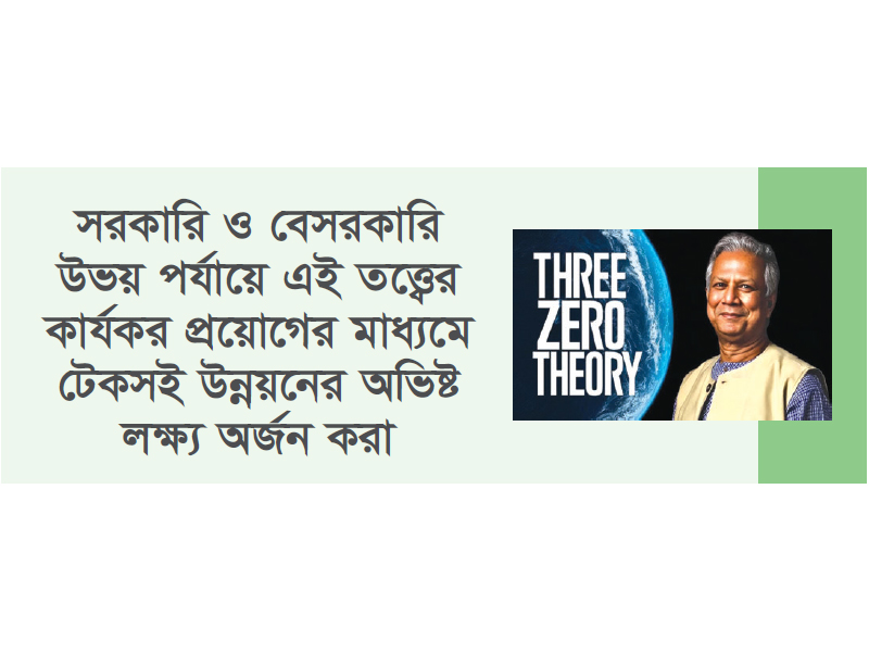 এসডিজি কার্যক্রমে যুক্ত হচ্ছে ড. ইউনূসের ‘থ্রি জিরো তত্ত্ব’