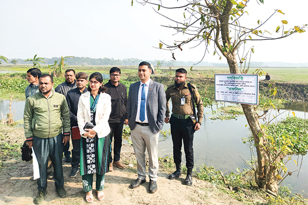 ৩০০ বিঘা সরকারি জমি উদ্ধার