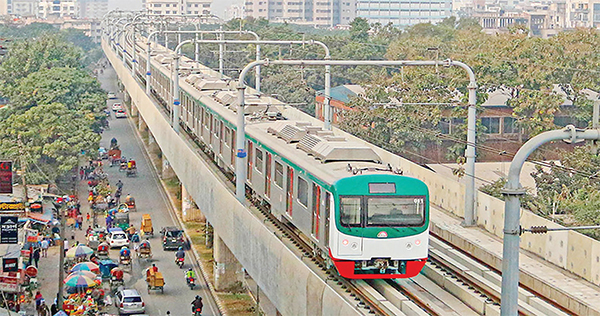 মেট্রোরেলের সেবায় ভ্যাট অব্যাহতি