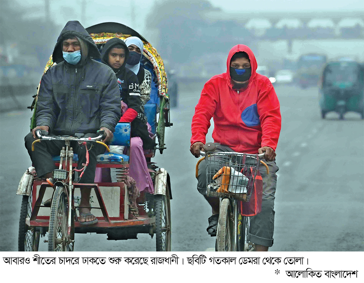 আসছে শৈত্যপ্রবাহ, কোন কোন জেলায় শীত বেশি পড়বে