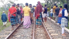 টাঙ্গাইলে ট্রেনের নিচে ঝাঁপ দিয়ে প্রেমিক যুগলের আত্মহত্যা