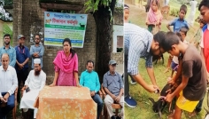 নেত্রকোণায় বিনামূল্যে গবাদিপশুর টিকাদান