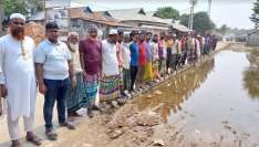 পাঁচ বছরেও শেষ হয়নি রাস্তার কাজ, করিমগঞ্জে চরম দুর্ভোগে এলাকাবাসি 