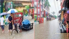 হালুয়াঘাটে অতিবৃষ্টি ও পাহাড়ি ঢলে গৃহবন্দী কয়েক হাজার মানুষ