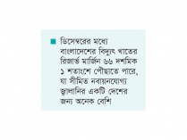 দেশে বিদ্যুৎ খাতের সংস্কারে বছরে বাঁচবে ১৪ হাজার কোটি টাকা  