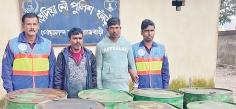 চোরাই তেল উদ্ধার গ্রেপ্তার দুই  