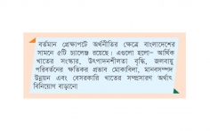 আর্থিক খাতের শৃঙ্খলাসহ অর্থনীতিতে পাঁচ চ্যালেঞ্জ  