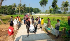 বৈষম্য বিরোধী ছাত্র আন্দোলনে নিহত জুলকারনাইনের লাশ উক্তোলন