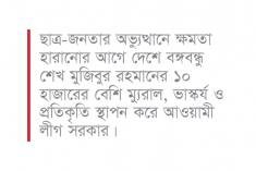 মুজিব ভাস্কর্য ও কিল্লায় গচ্চা হাজার কোটি : অনুসন্ধানের সিদ্ধান্ত  