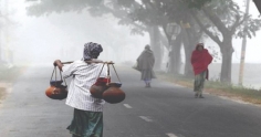 শীতে কাঁপছে হিমালয়কন্যা পঞ্চগড়