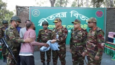 ঠাকুরগাঁওয়ে সেনাবাহিনীর ৬৬ পদাতিক ডিভিশনের শীতবস্ত্র বিতরণ